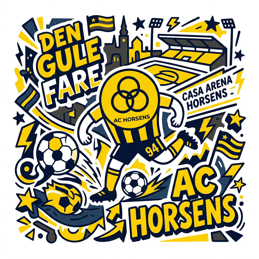 Gule Fare Fodboldfest Toppers Drinktoppers 6 stk Ø8 cm