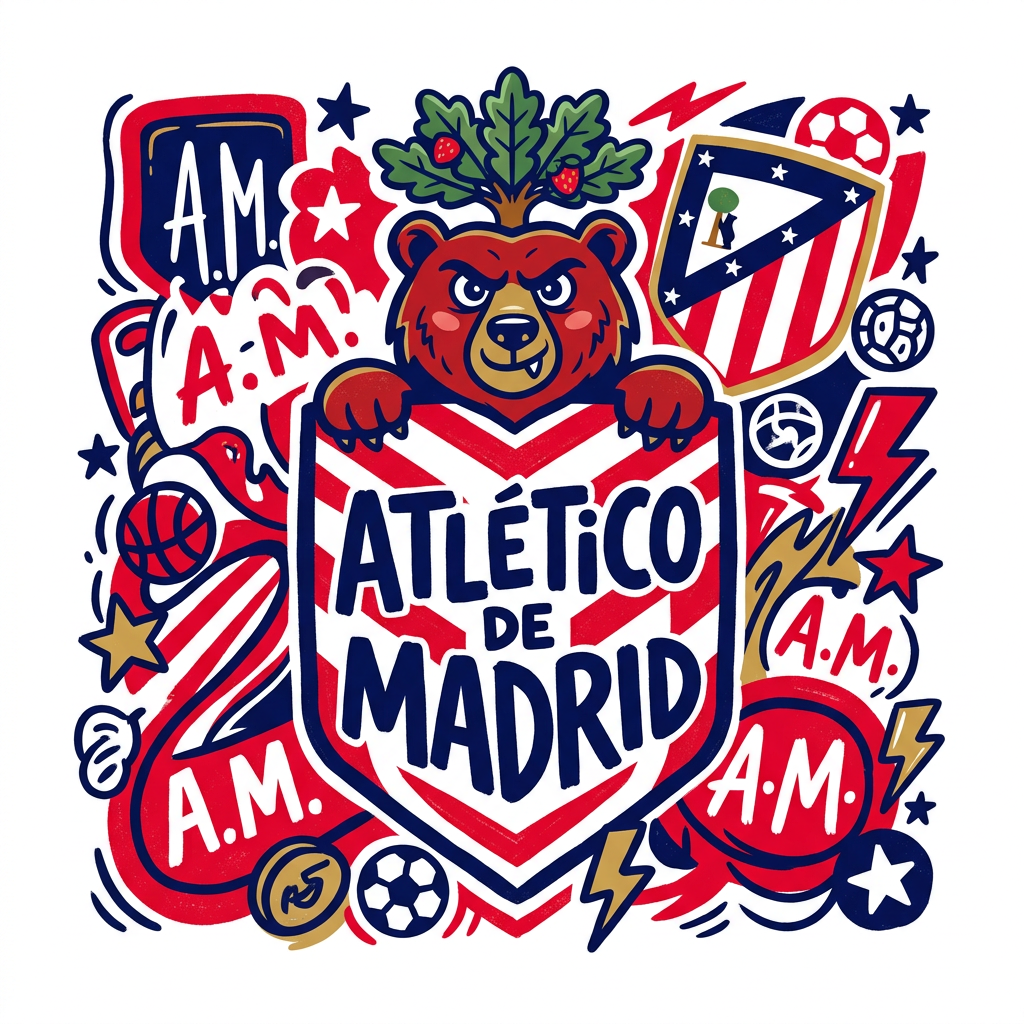 Mestizo Atleticano Bjørn Toppers Drinktoppers 6 stk Ø8 cm