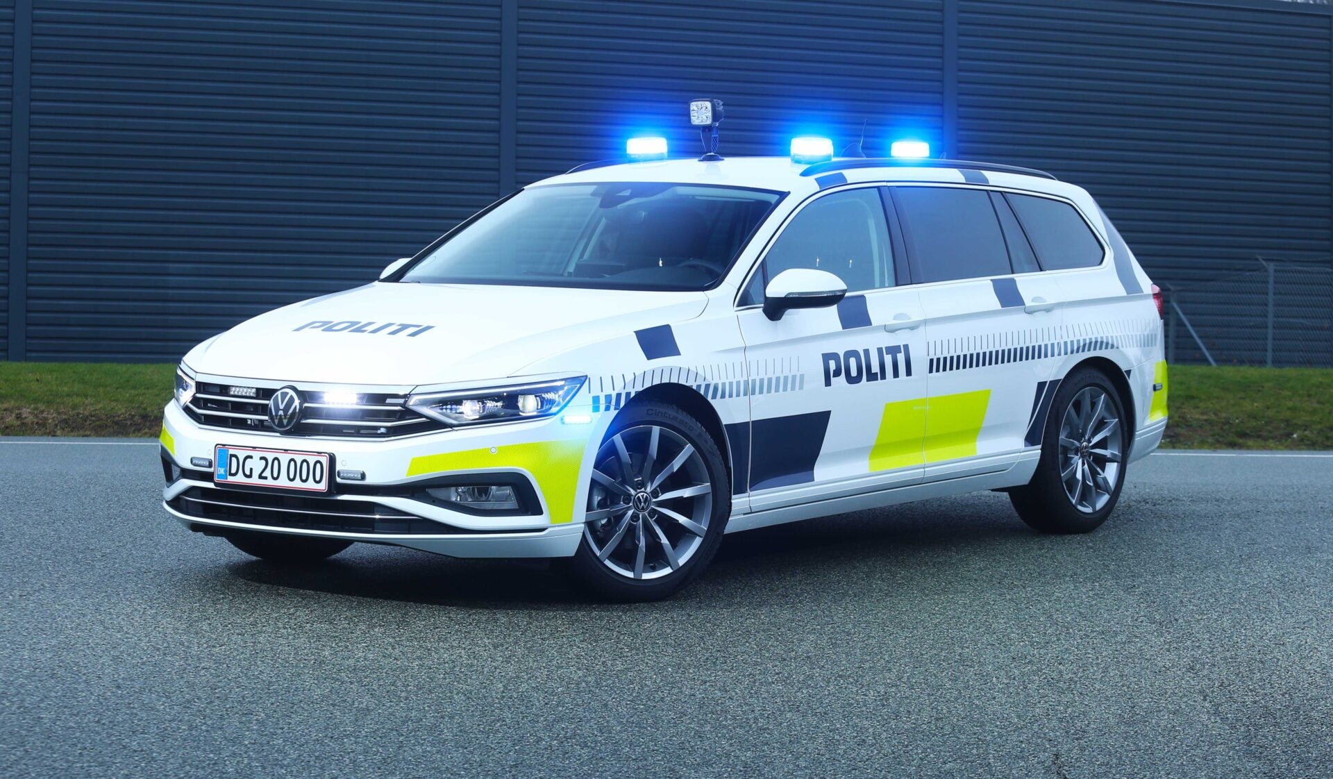 Politi 1 Toppers Drinktoppers 6 stk Ø8 cm