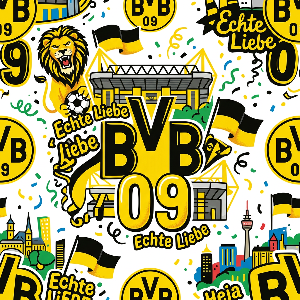 BVB Fancirkus Toppers Drinktoppers 6 stk Ø8 cm