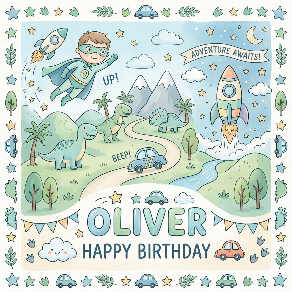 Dinosaur Eventyr Land Toppers Drinktoppers 6 stk Ø8 cm