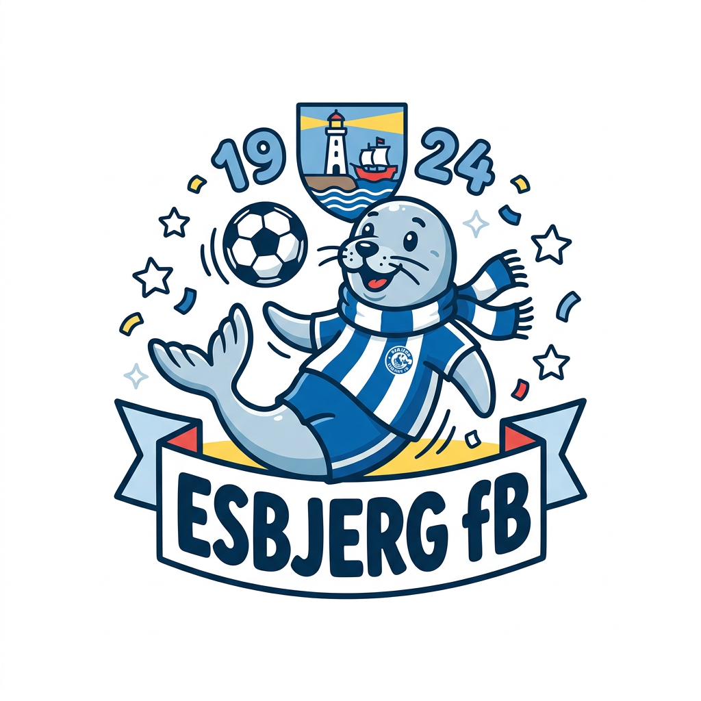Sælen scorer mål Toppers Drinktoppers 6 stk Ø8 cm