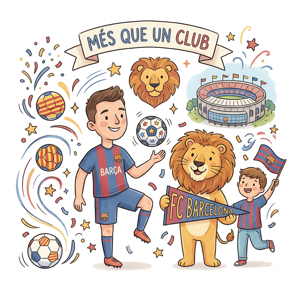 Barca Familie & Løve Toppers Drinktoppers 6 stk Ø8 cm