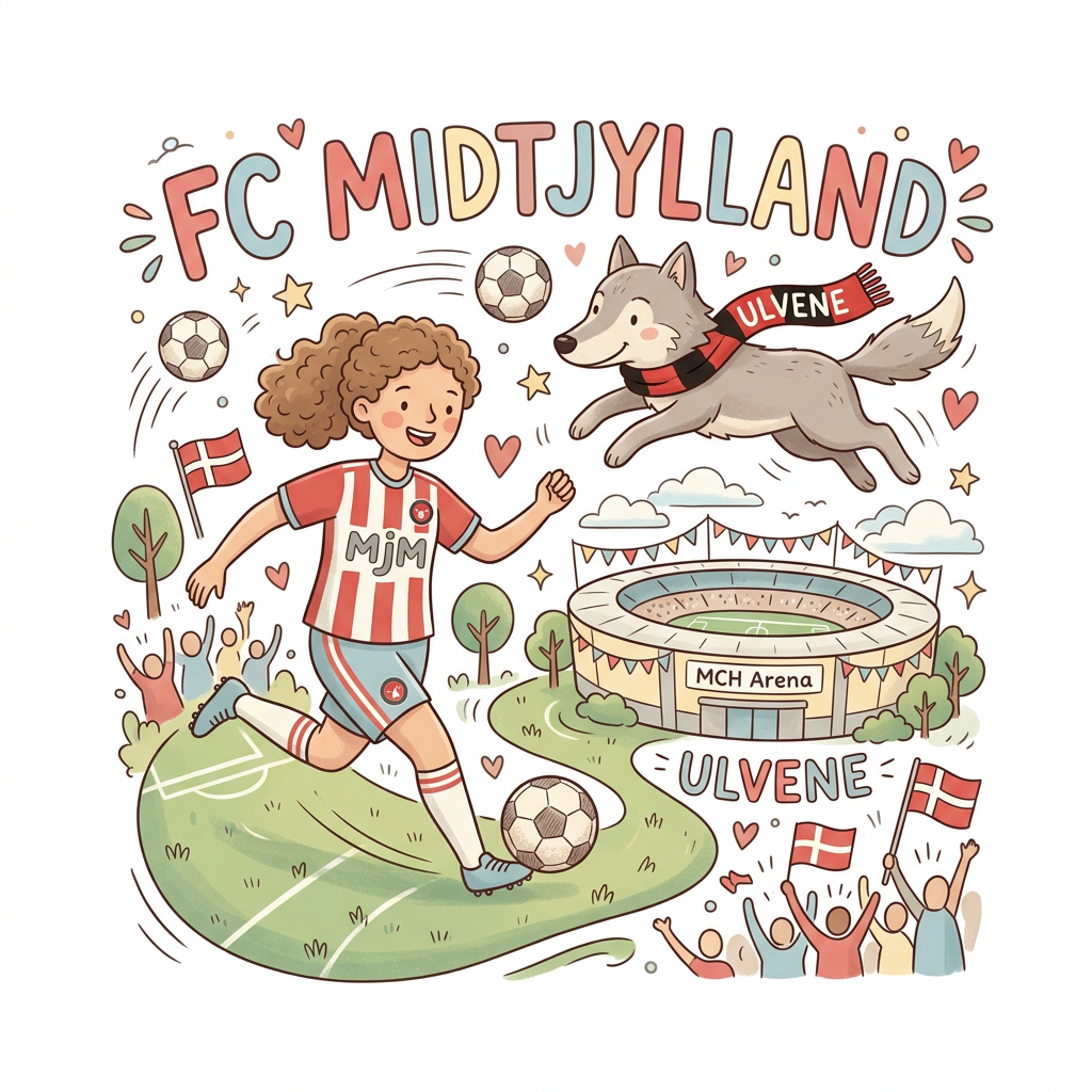 FCM Ulvene Fest Toppers Drinktoppers 6 stk Ø8 cm