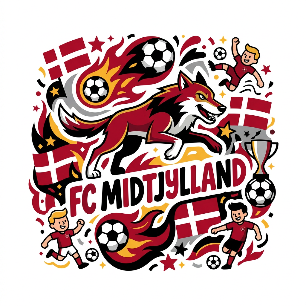 FCM Ulv og Fodbold Toppers Drinktoppers 6 stk Ø8 cm