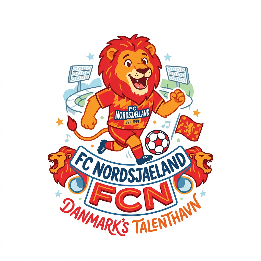 Løve fodbold stadion Toppers Drinktoppers 6 stk Ø8 cm