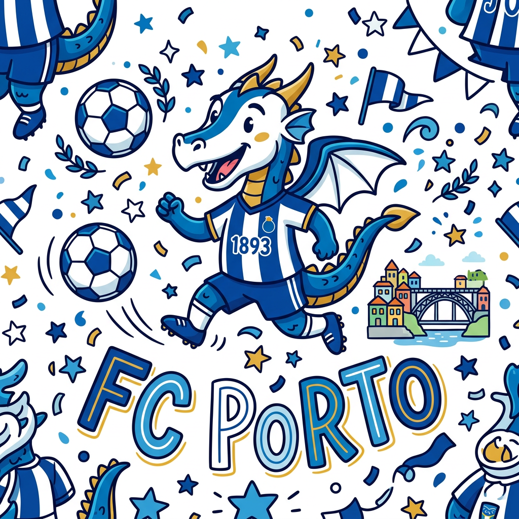 Porto Dragebold Toppers Drinktoppers 6 stk Ø8 cm