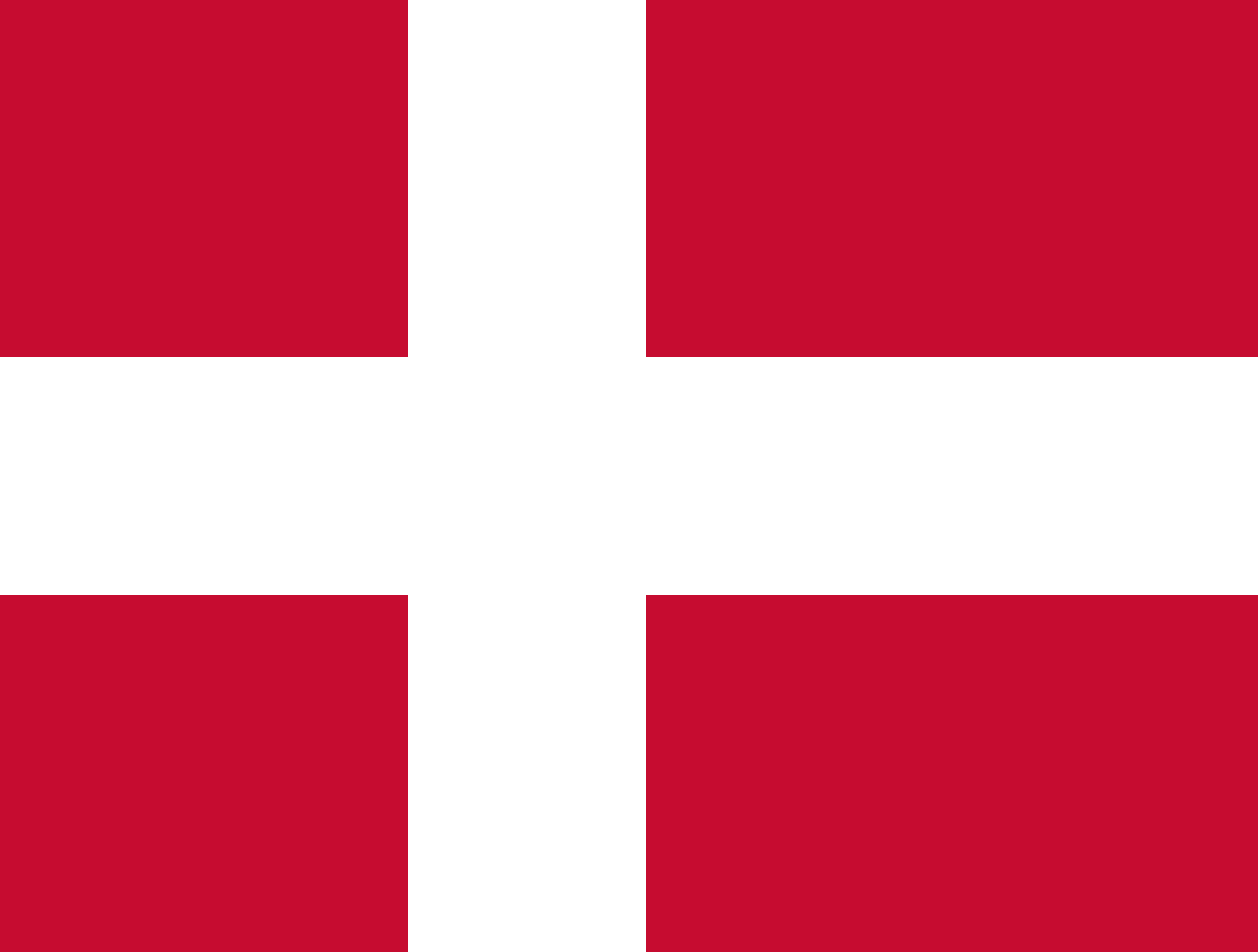Dansk Flag Toppers Drinktoppers 6 stk Ø8 cm