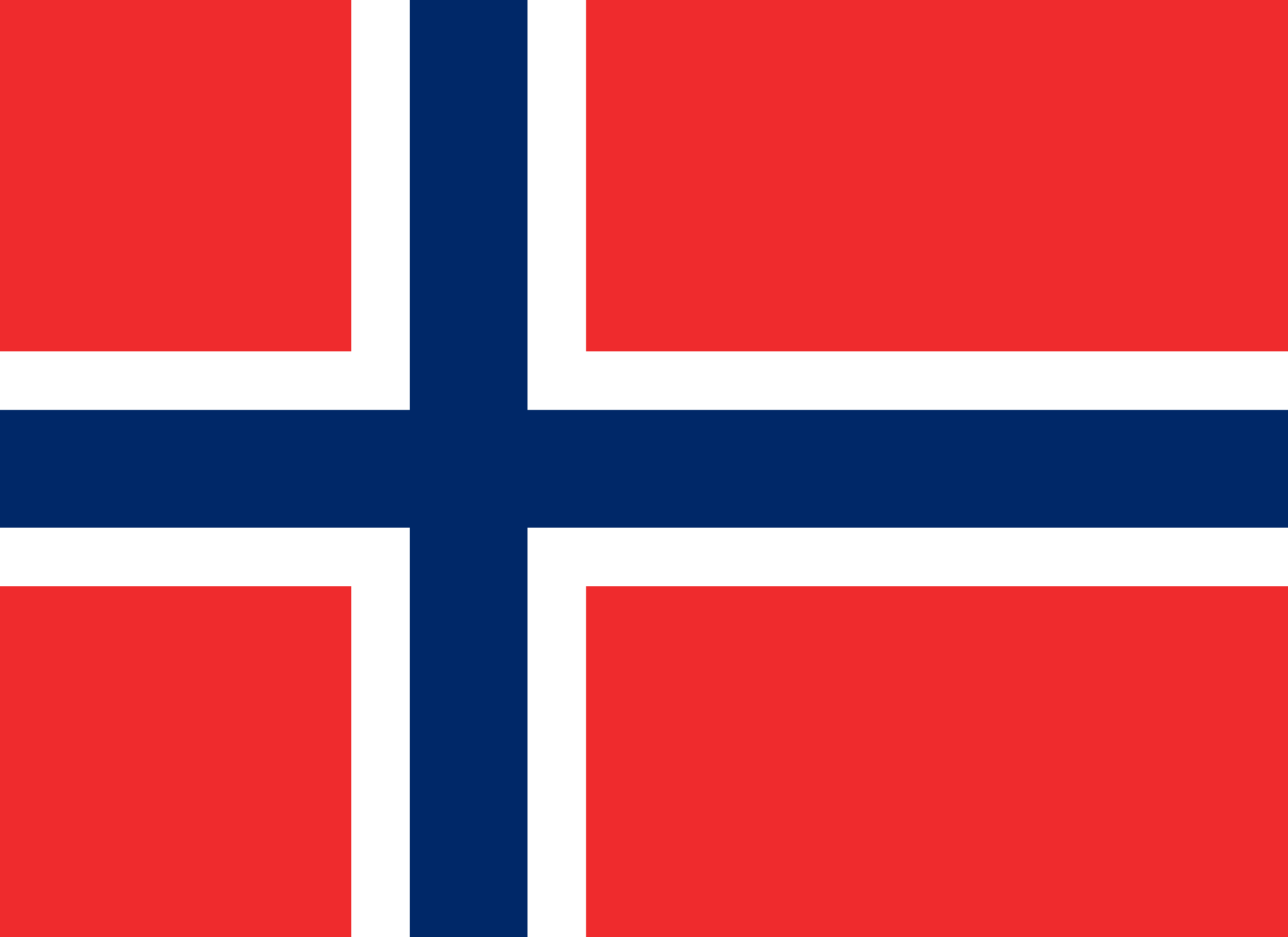 Norsk Flag Toppers Drinktoppers 6 stk Ø8 cm