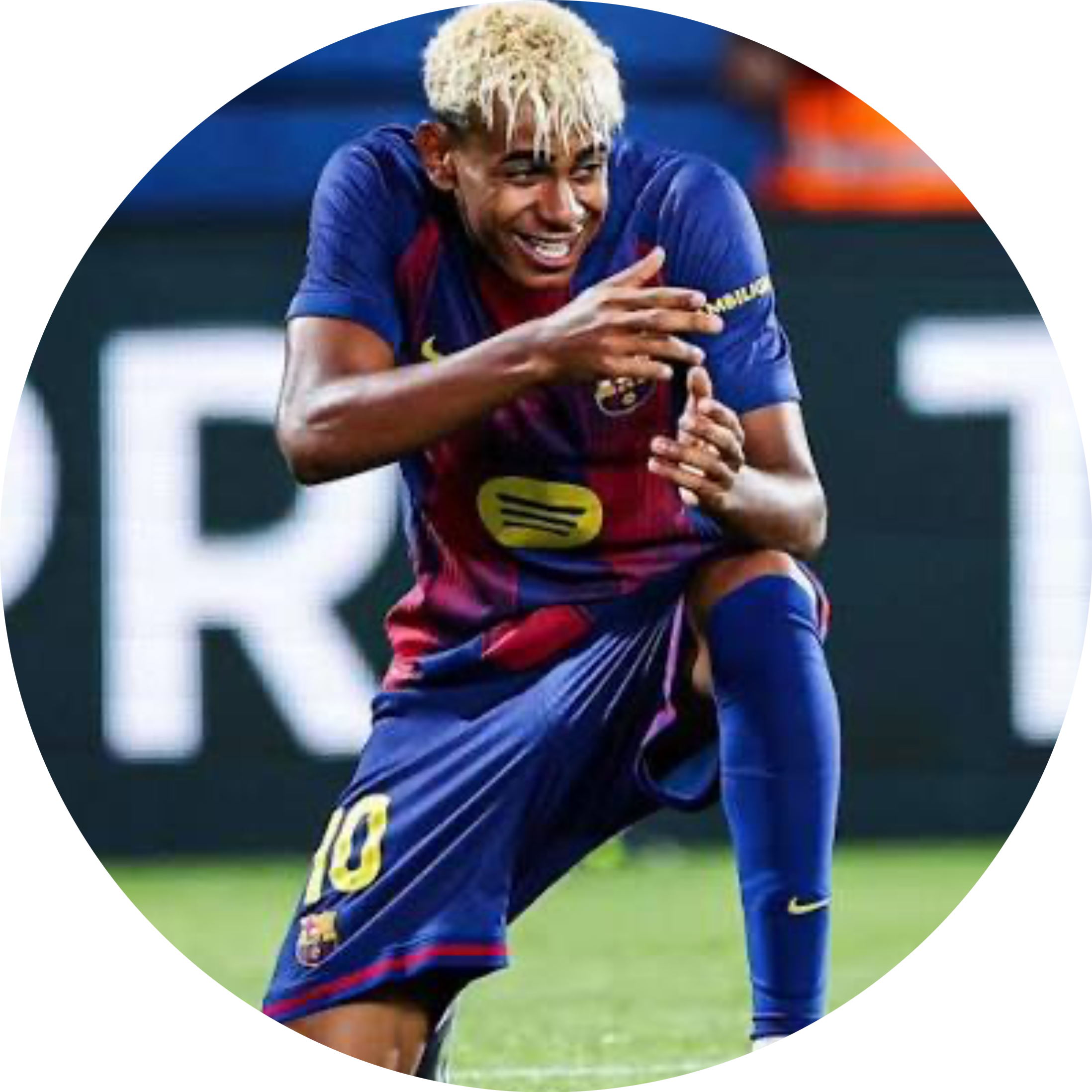 Barca spiller jubler Toppers Drinktoppers 6 stk Ø8 cm