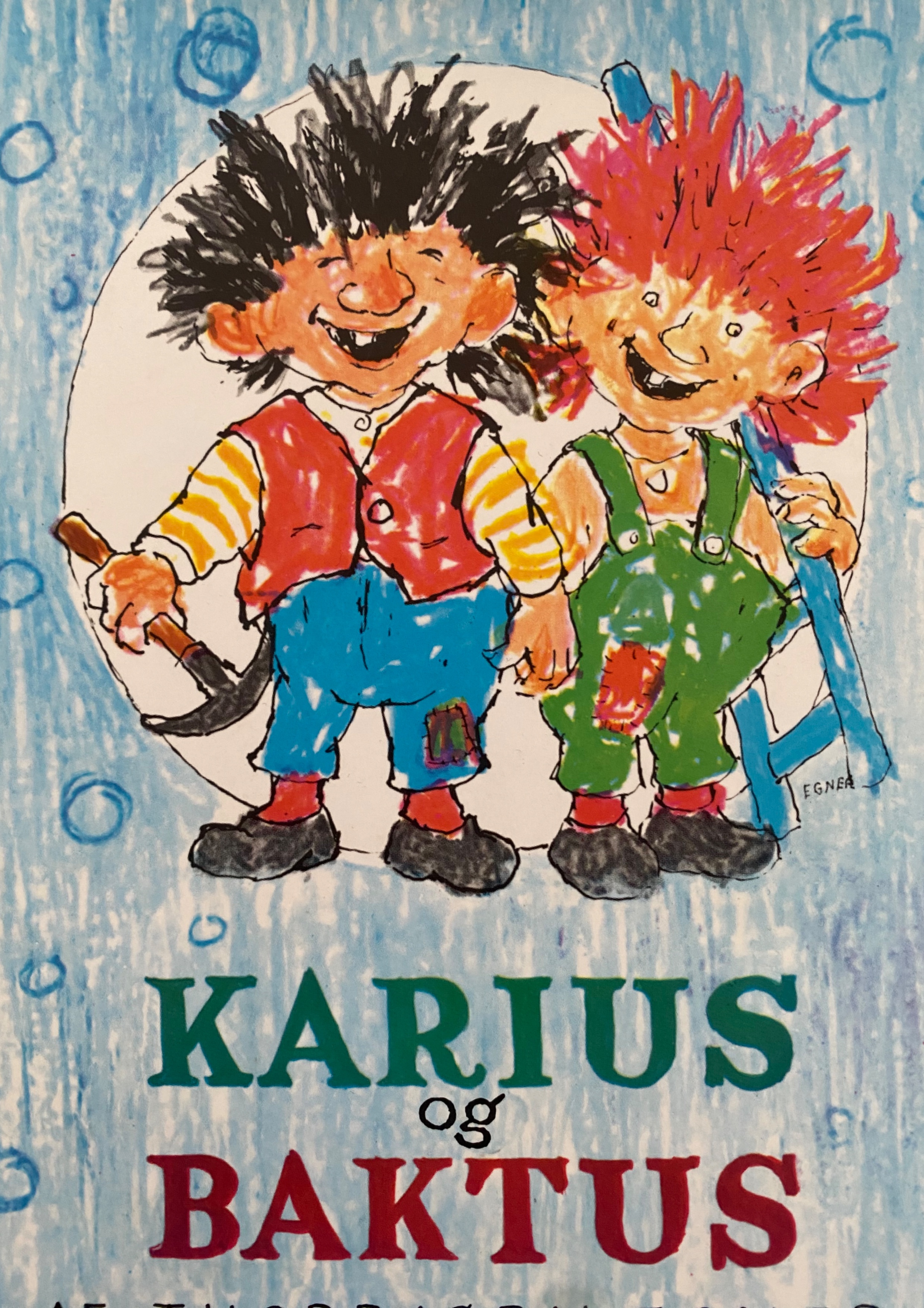 Karius og Baktus Toppers Drinktoppers 6 stk Ø8 cm