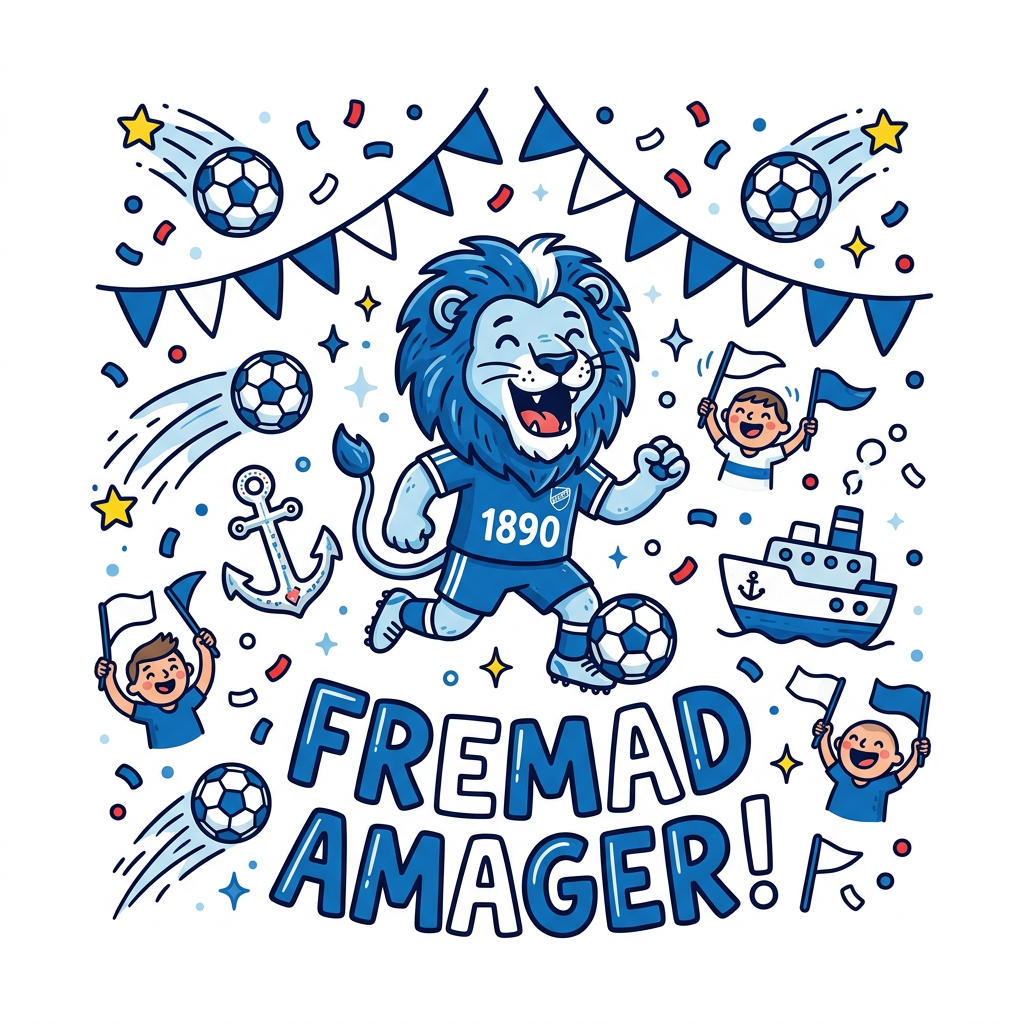 Fremad Løven Brøler Toppers Drinktoppers 6 stk Ø8 cm