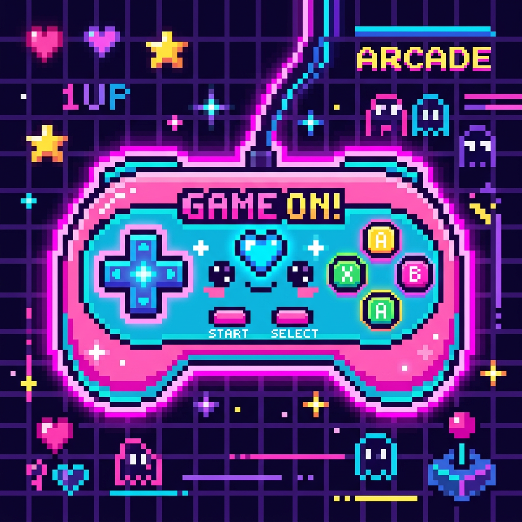 Game On Kontrol Toppers Drinktoppers 6 stk Ø8 cm