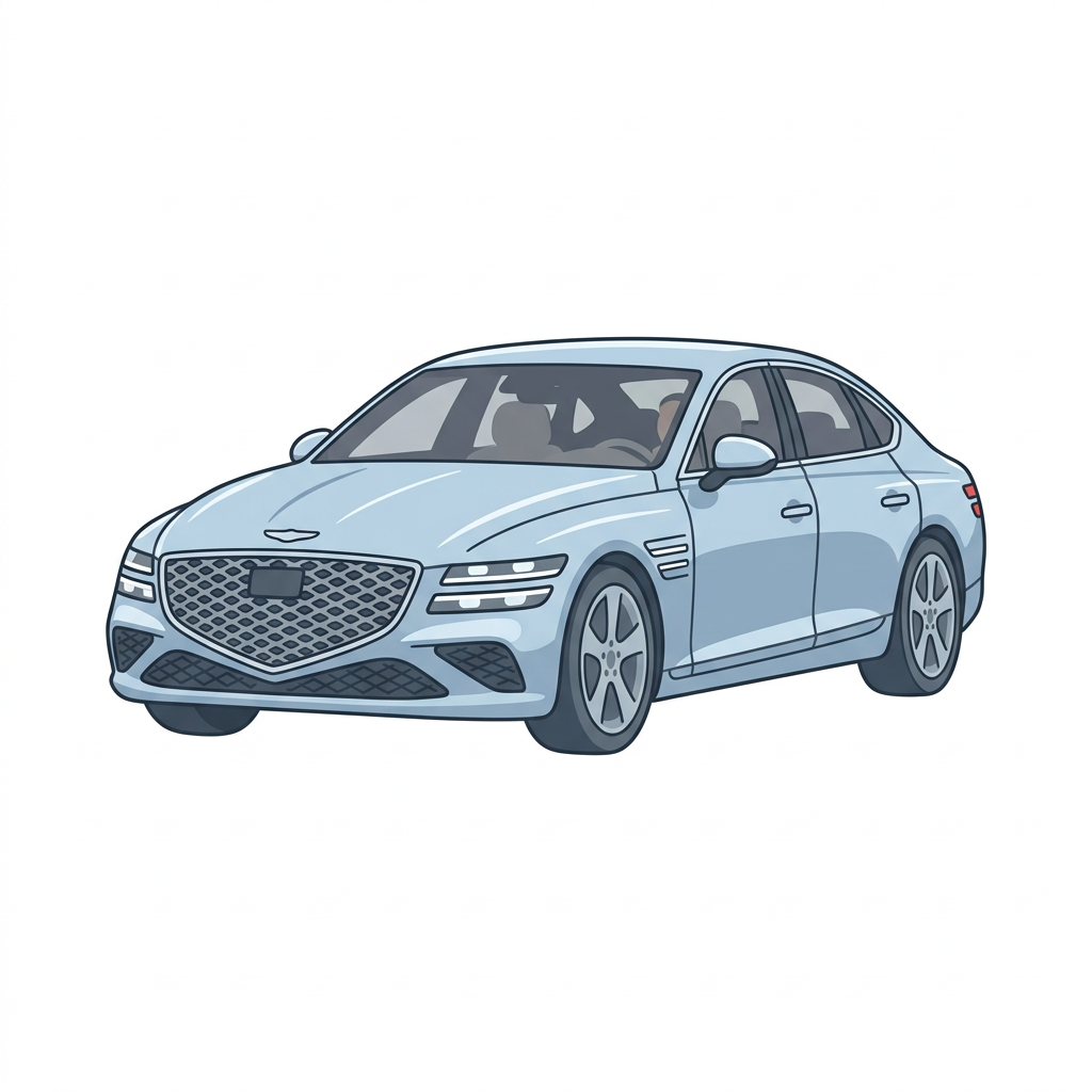 Genesis Sedan Grå Toppers Drinktoppers 6 stk Ø8 cm