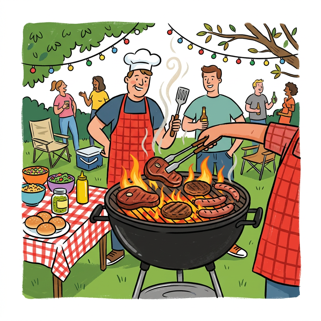 God grillfest Toppers Drinktoppers 6 stk Ø8 cm