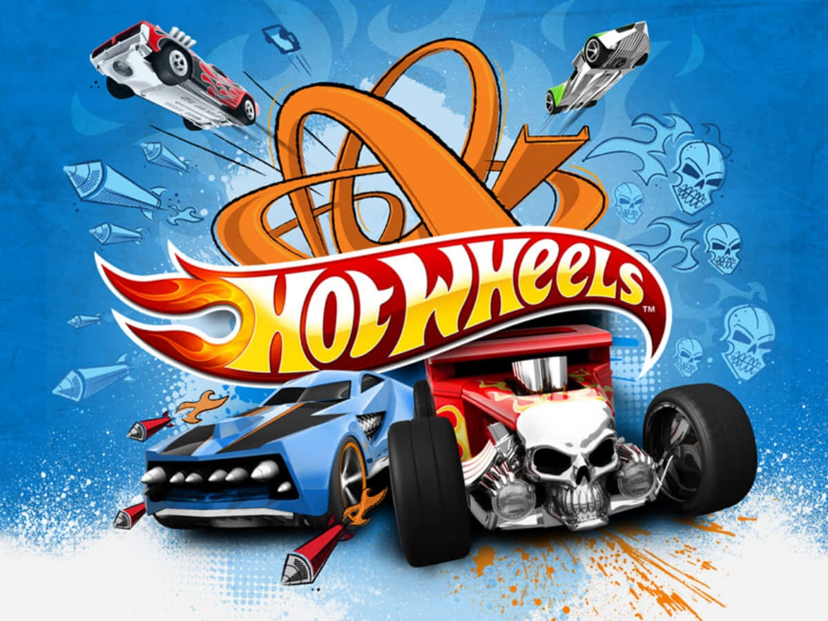 Hot Wheels 2 Toppers Drinktoppers 6 stk Ø8 cm