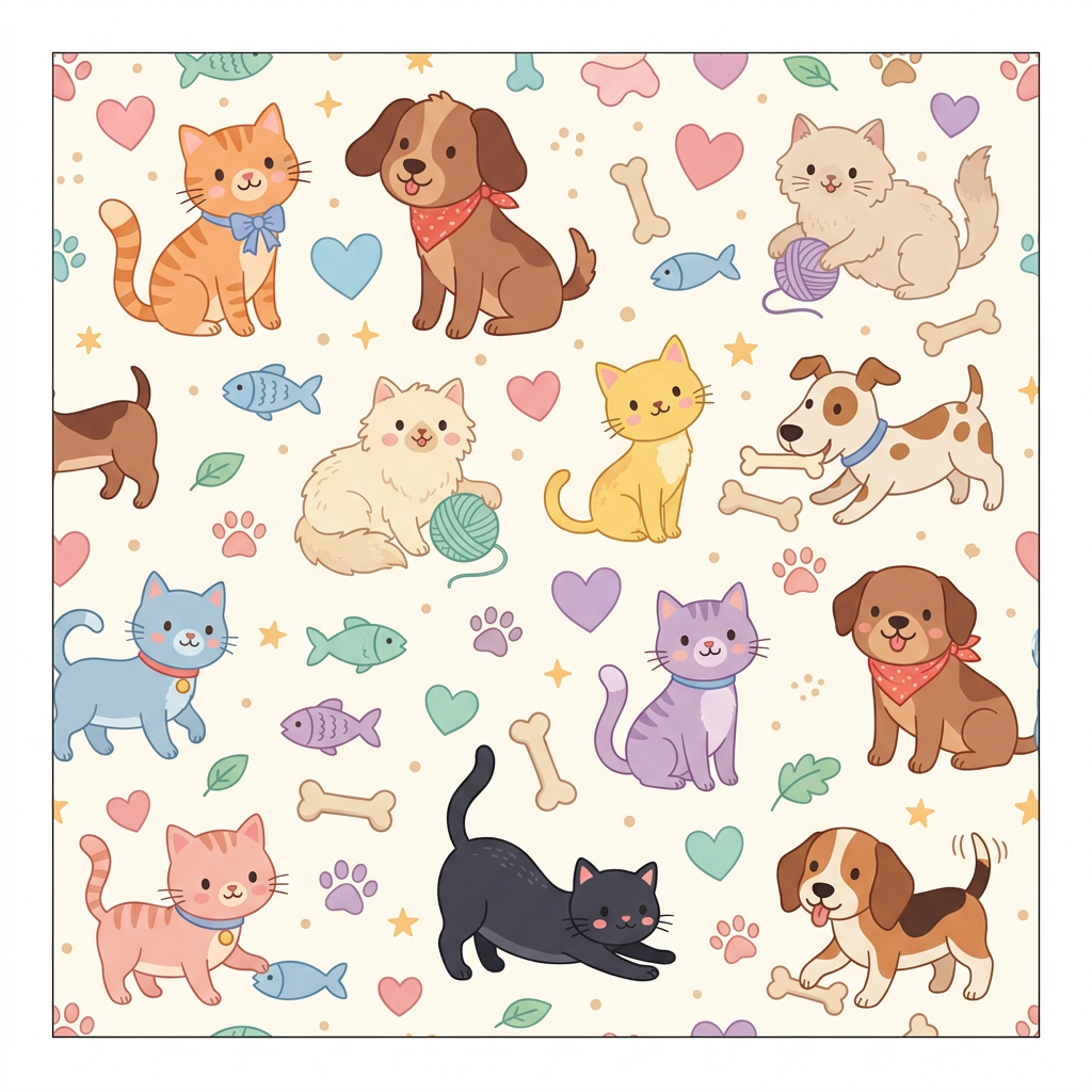 Hunde katte leg Toppers Drinktoppers 6 stk Ø8 cm