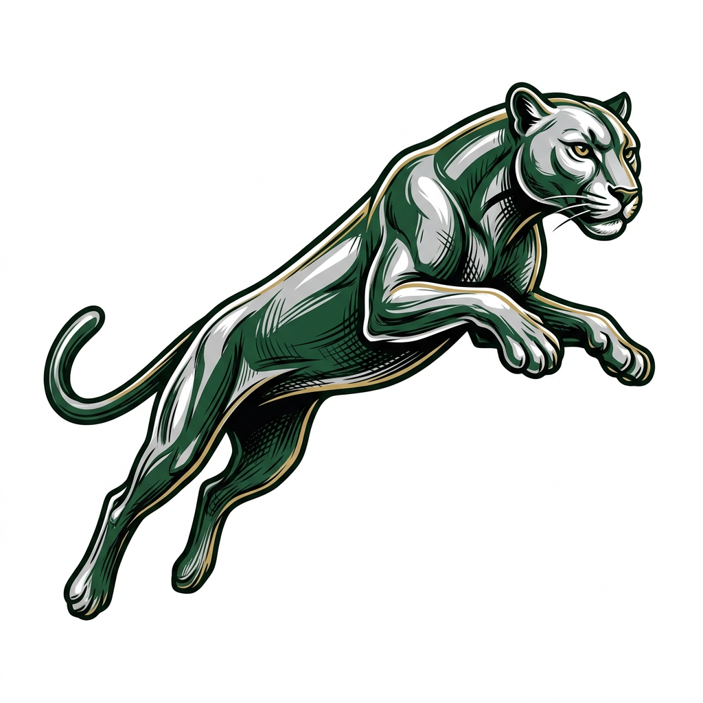 Springende Jaguar Logo Toppers Drinktoppers 6 stk Ø8 cm