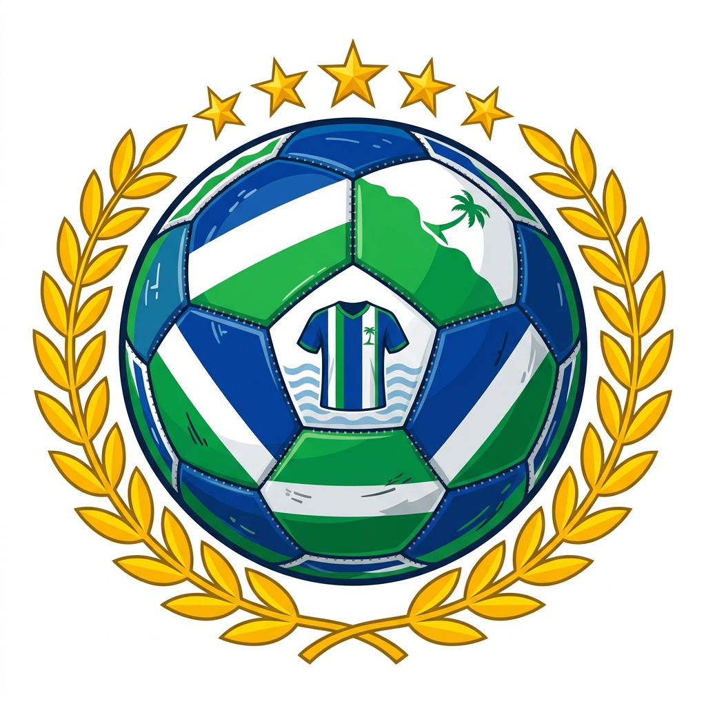 Tropisk Fodbold Trofæ Toppers Drinktoppers 6 stk Ø8 cm