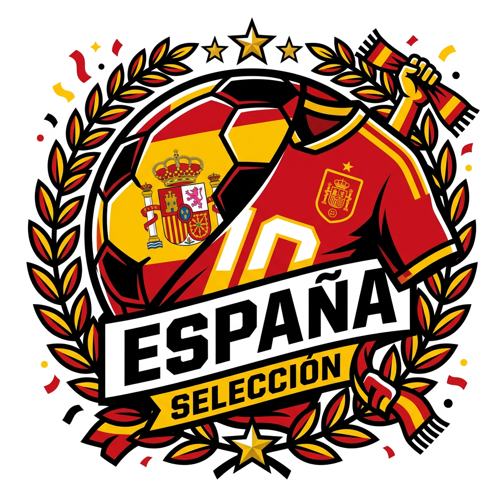 Spansk Fodbold Fan Toppers Drinktoppers 6 stk Ø8 cm