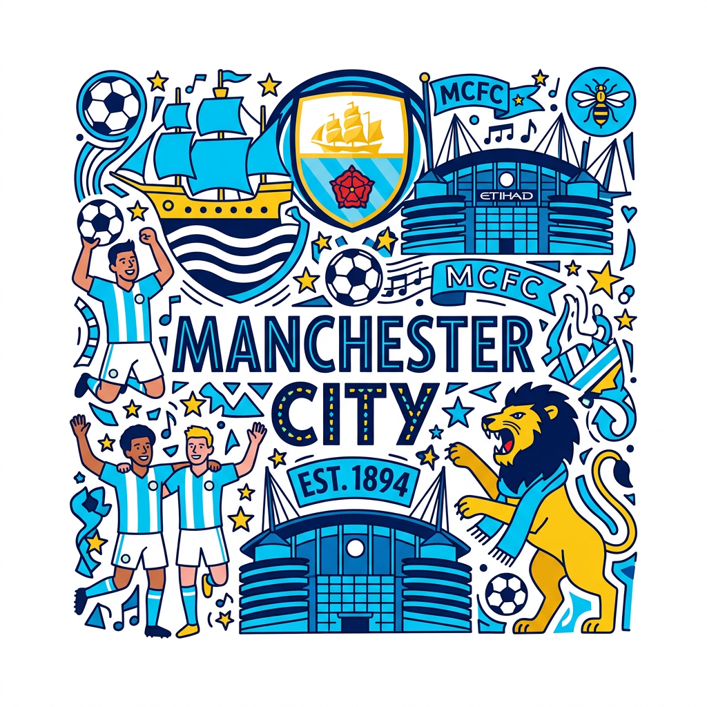 City Fankultur Illustration Toppers Drinktoppers 6 stk Ø8 cm