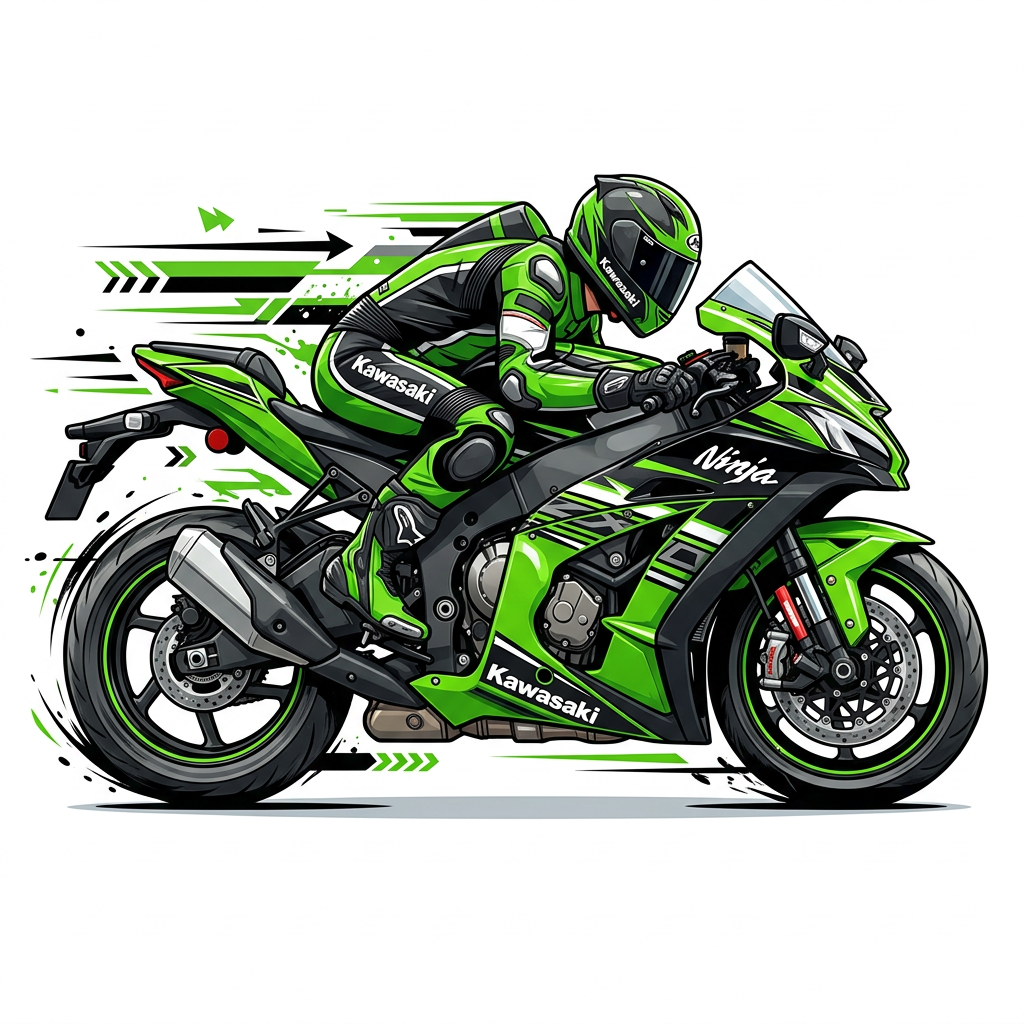 Ninja Race Speed Toppers Drinktoppers 6 stk Ø8 cm