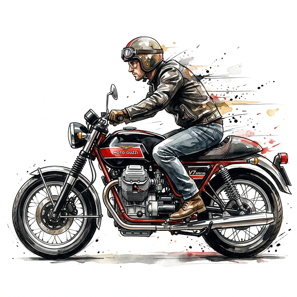Guzzi Rytter Splash Toppers Drinktoppers 6 stk Ø8 cm