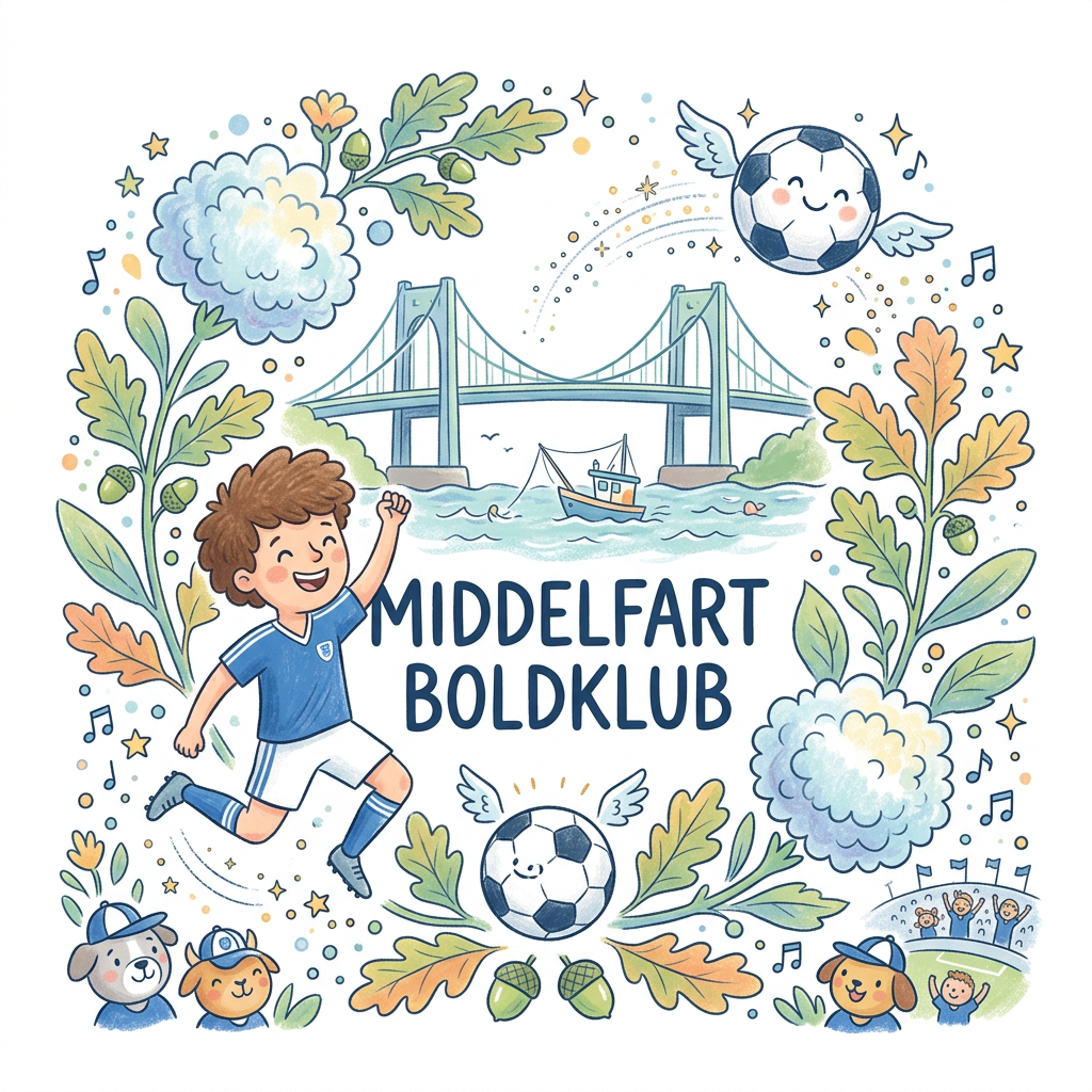Boldklubben Middelfart Glæde Toppers Drinktoppers 6 stk Ø8 cm