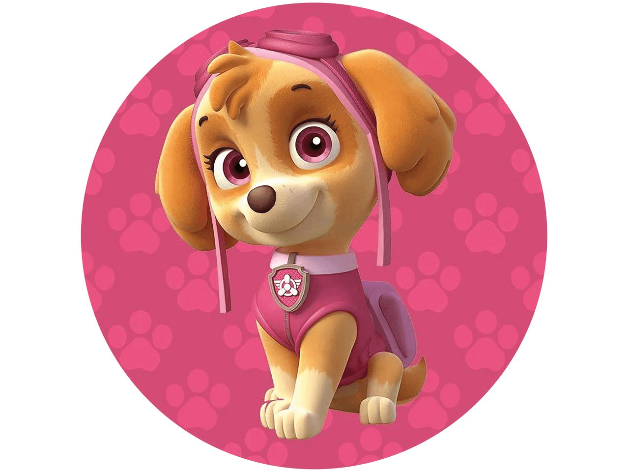 Paw Patrol 9 Toppers Drinktoppers 6 stk Ø8 cm