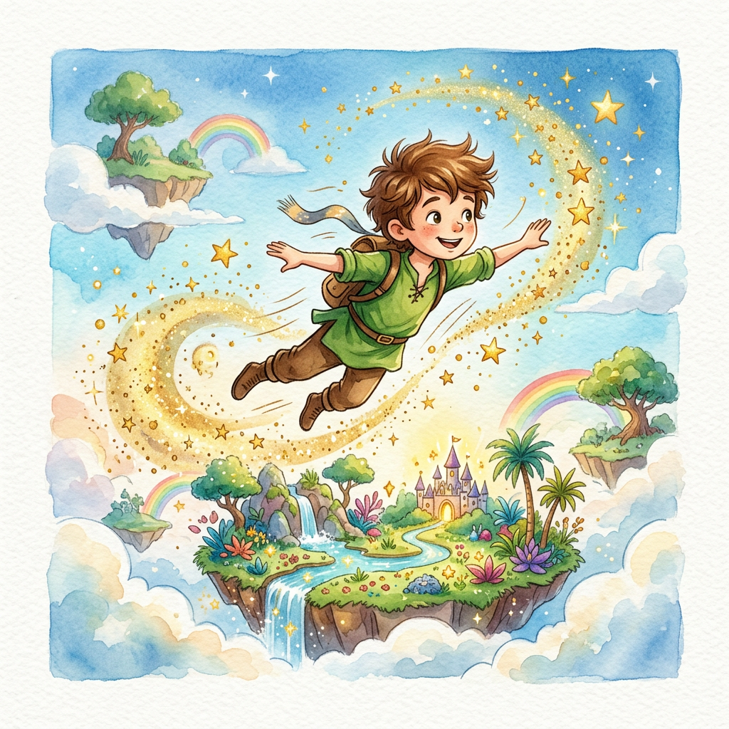 Peter Pan Flyver Toppers Drinktoppers 6 stk Ø8 cm