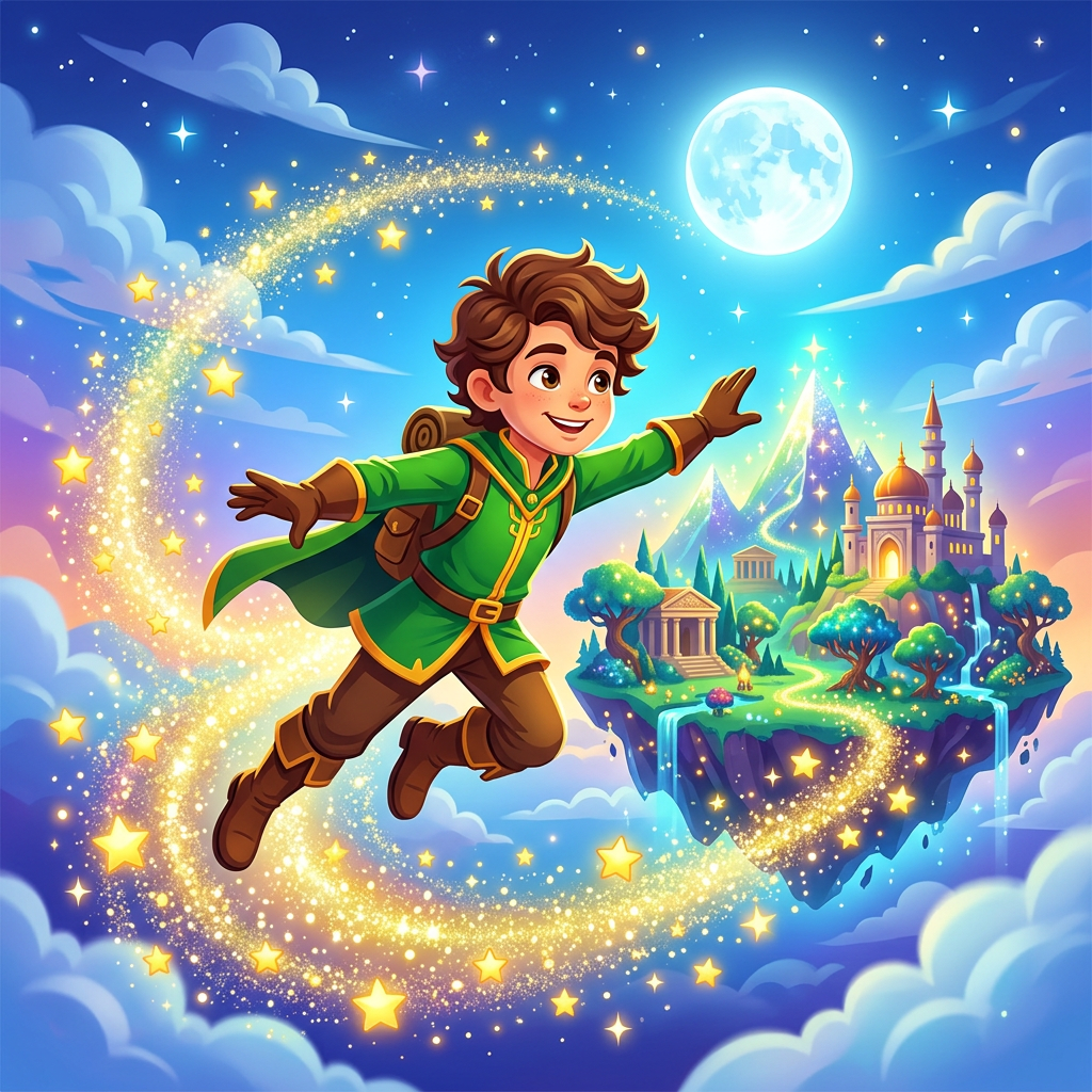 Peter Pans drøm Toppers Drinktoppers 6 stk Ø8 cm
