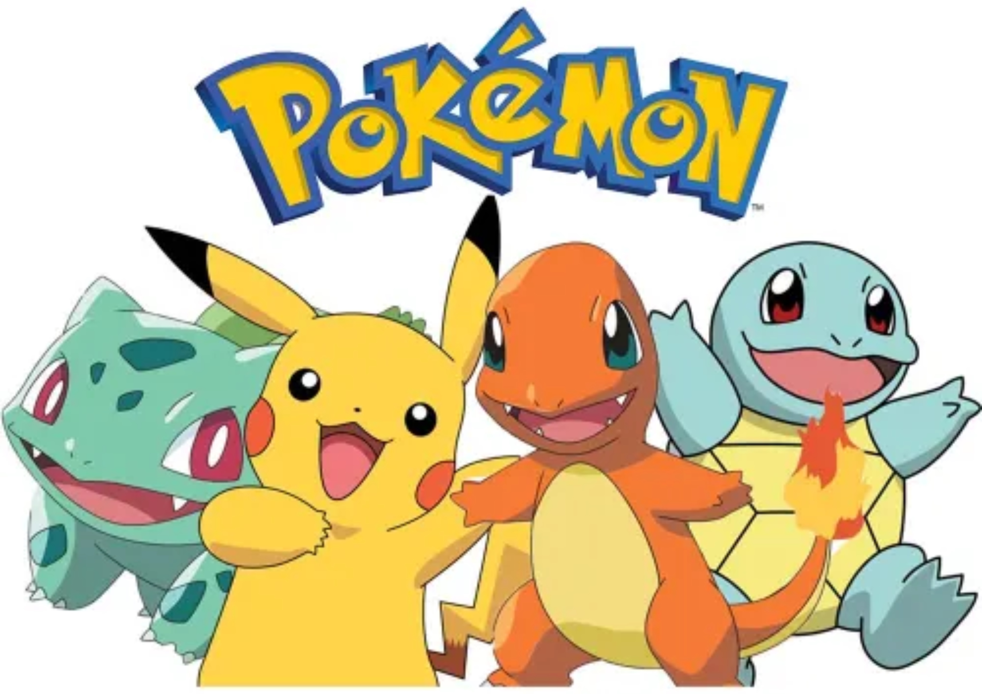 Pokémon venneflok 2 Toppers Drinktoppers 6 stk Ø8 cm