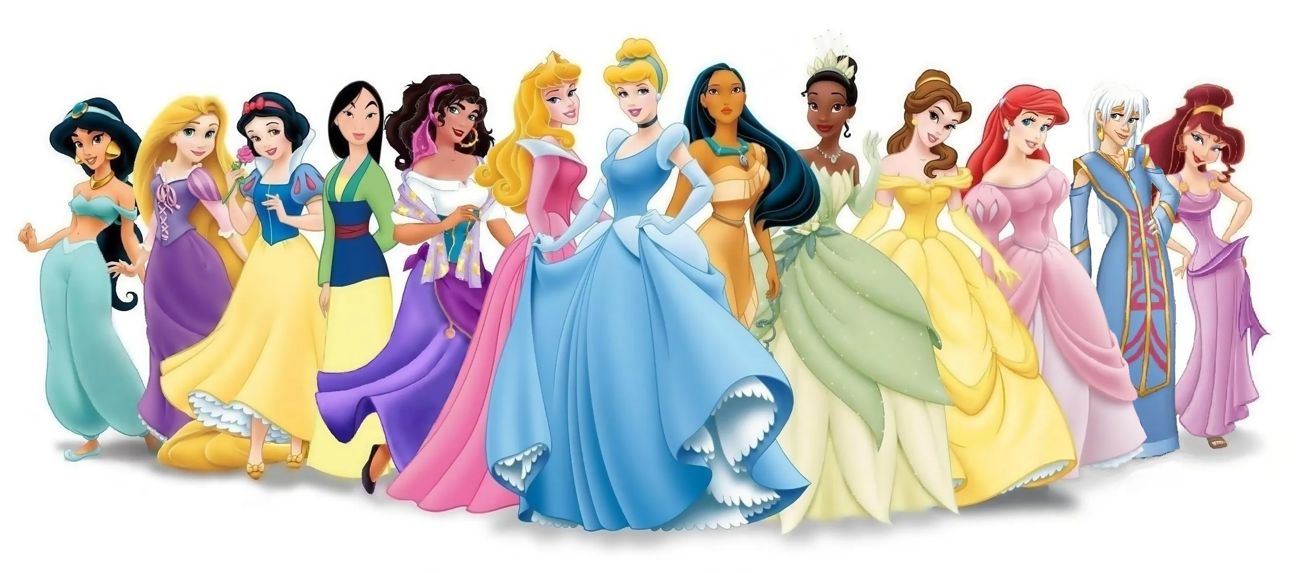 Prinsesser Toppers Drinktoppers 6 stk Ø8 cm