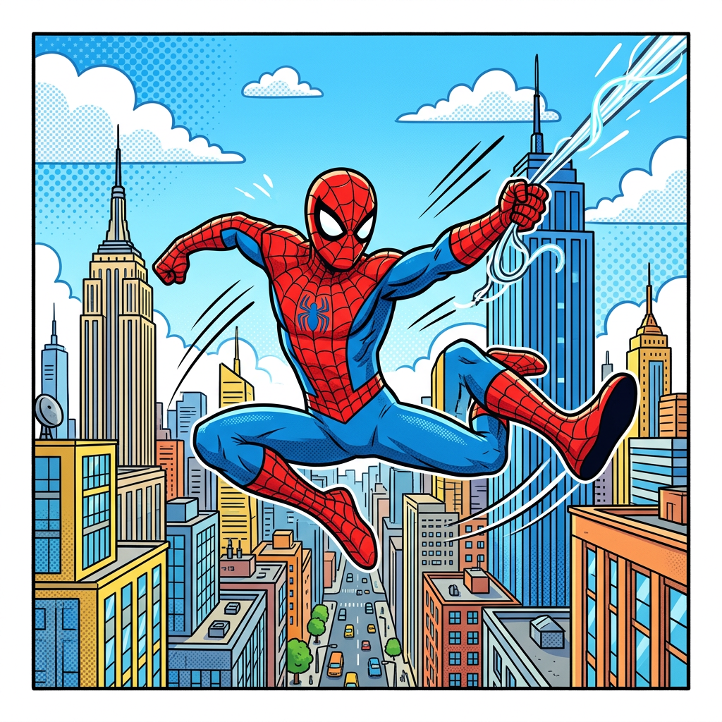 Spiderman byens helt Toppers Drinktoppers 6 stk Ø8 cm