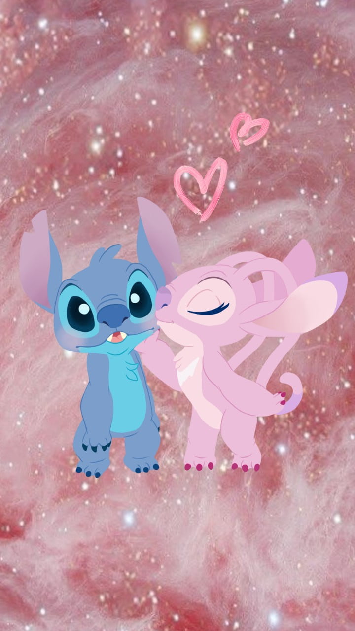 Stitch 2 Toppers Drinktoppers 6 stk Ø8 cm
