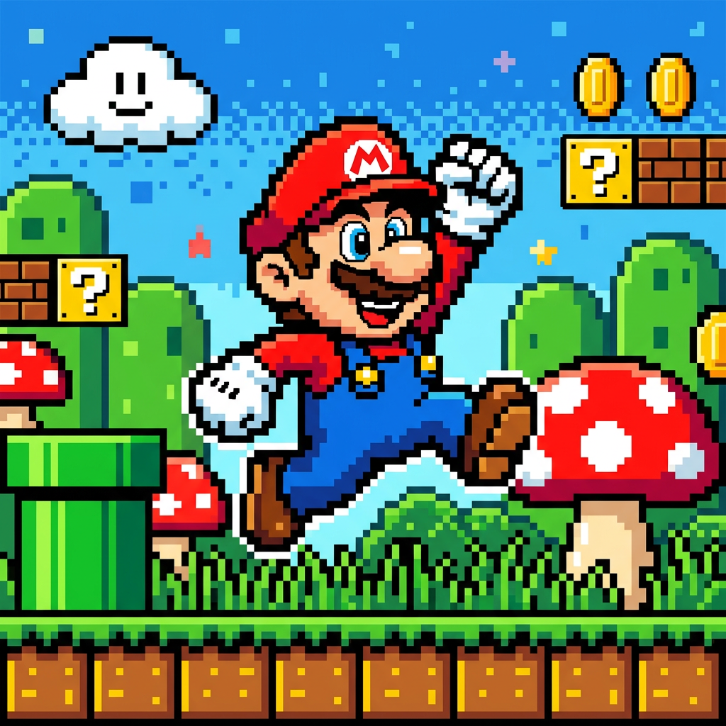 Super Mario Verden Toppers Drinktoppers 6 stk Ø8 cm