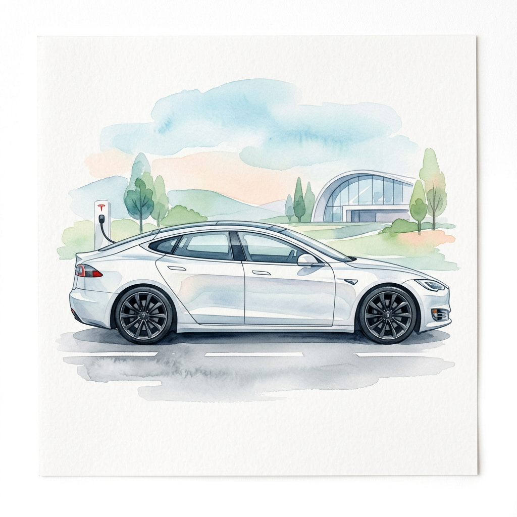 Hvid Tesla opladning Toppers Drinktoppers 6 stk Ø8 cm