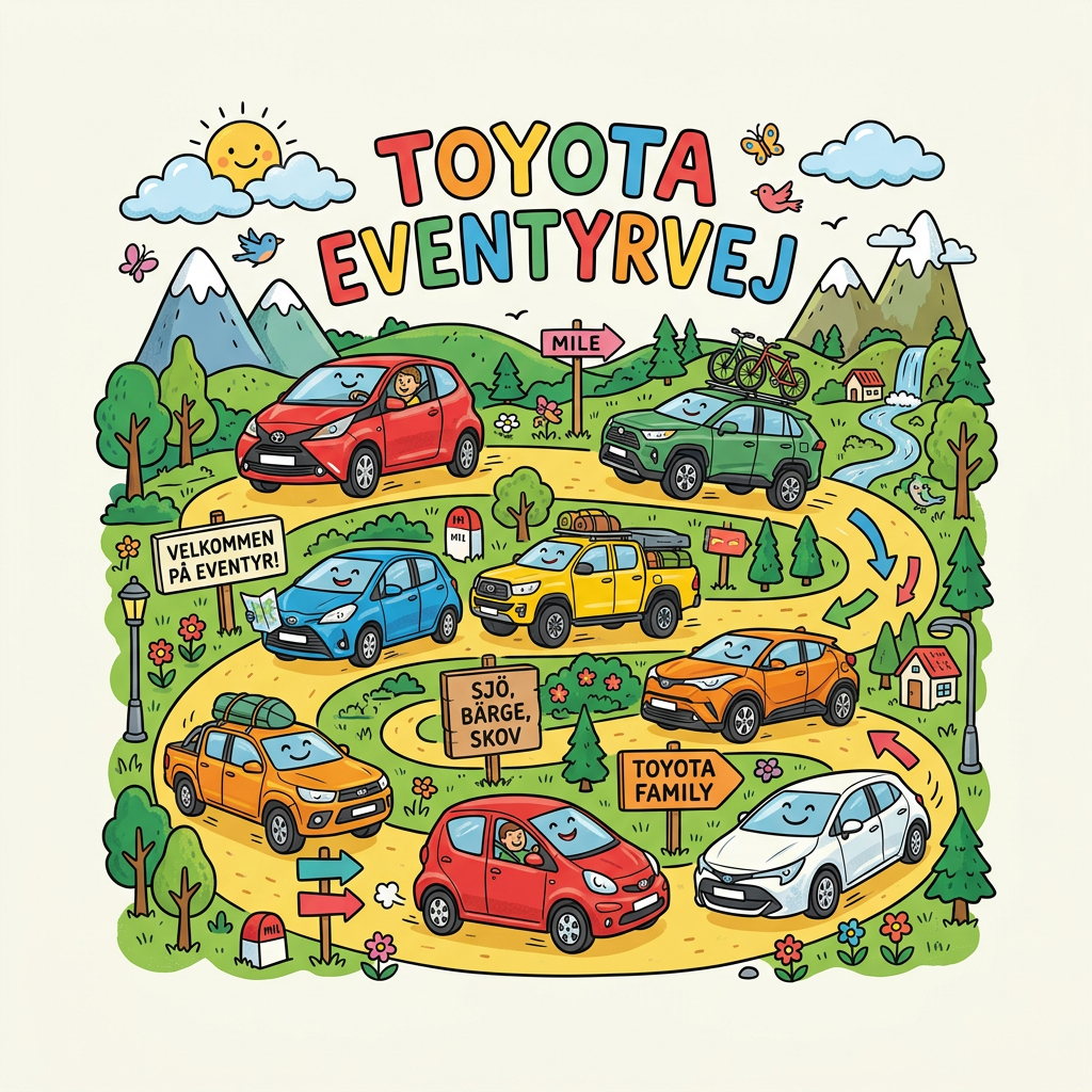 Toyota eventyrvej Toppers Drinktoppers 6 stk Ø8 cm